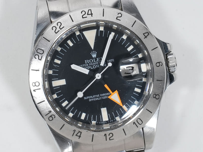 Rolex Explorer II Ref.1655 SS Black Dial Used cnwjiemw
