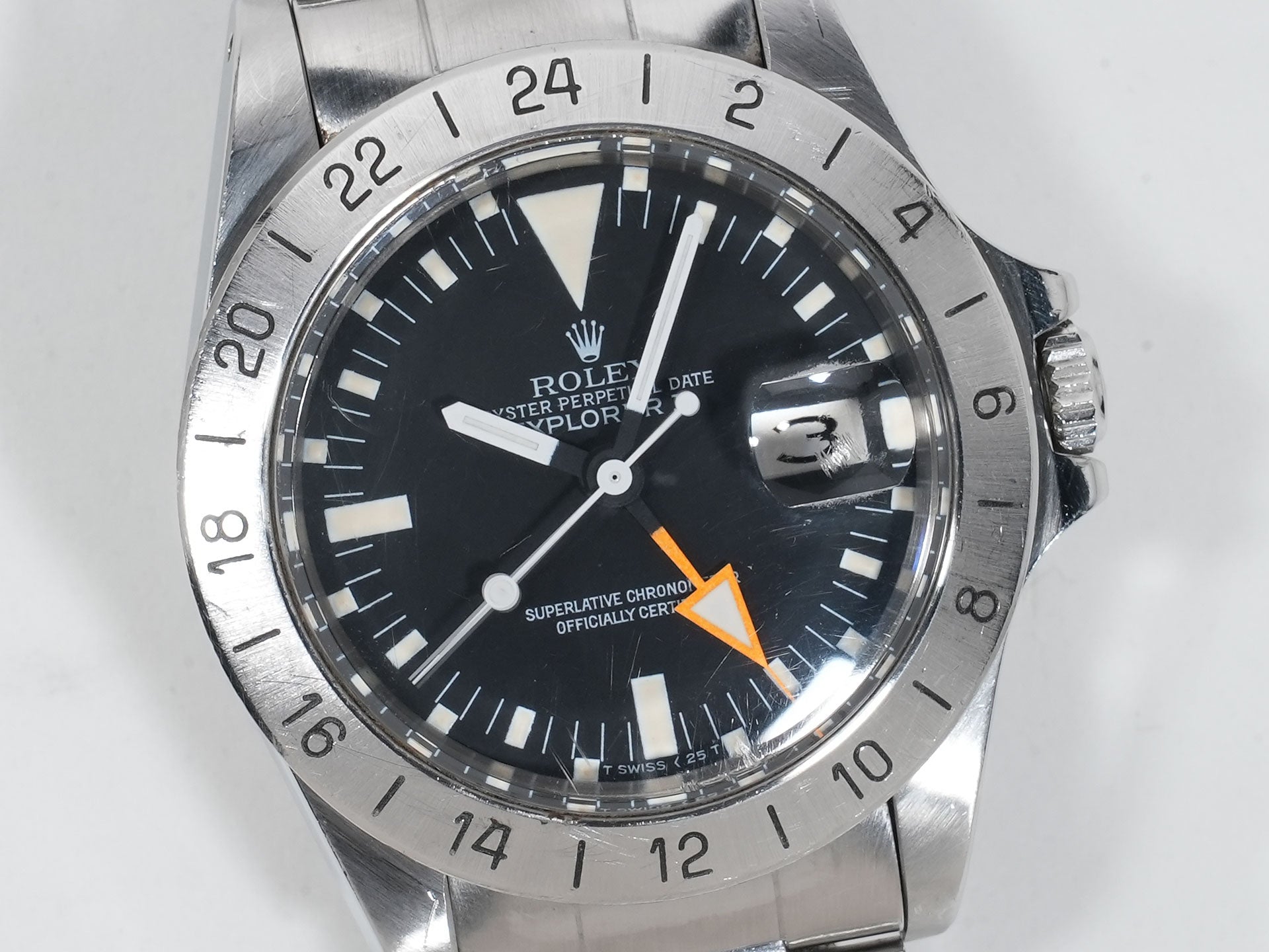 Rolex Explorer II Ref.1655 SS Black Dial Used cnwjiemw