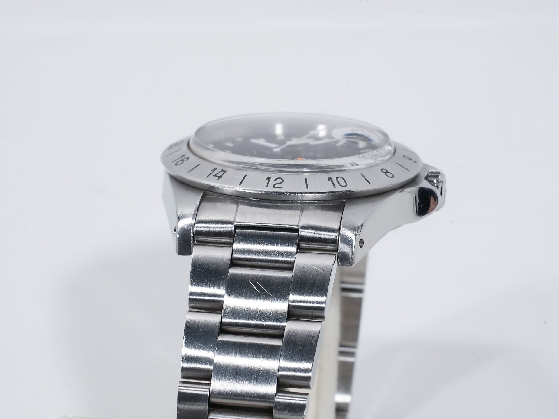 ロレックス エクスプローラーII Ref.1655 SS ブラック文字盤 中古 cnwjiemw