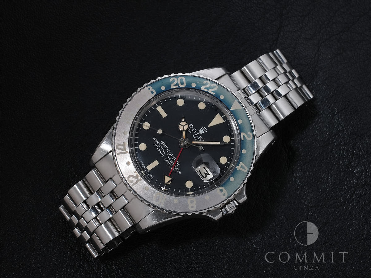 ロレックス GMTマスター Ref.1675 SS ブラック文字盤 中古 4bvy8qg5