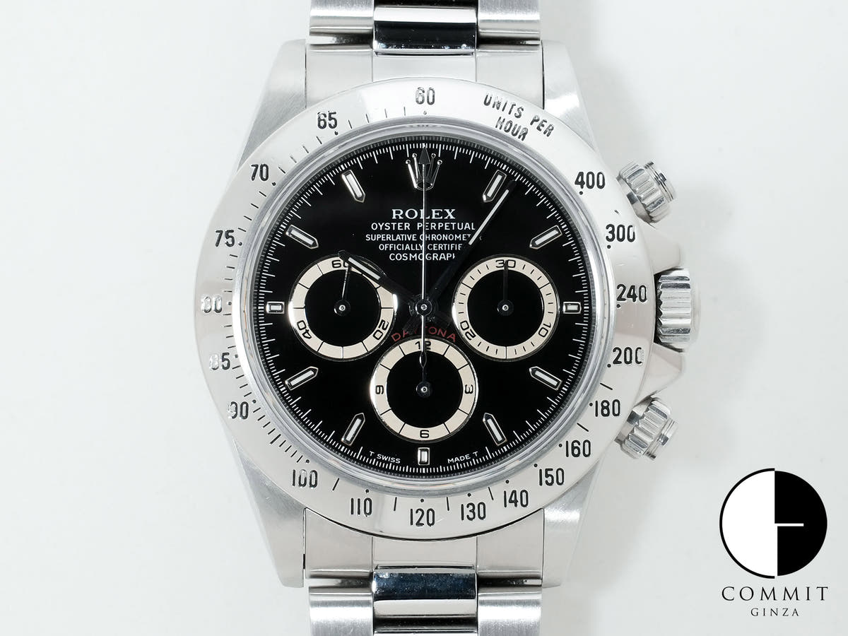 Rolex Daytona El Primero Ref. 16520 Stainless Steel Black Dial