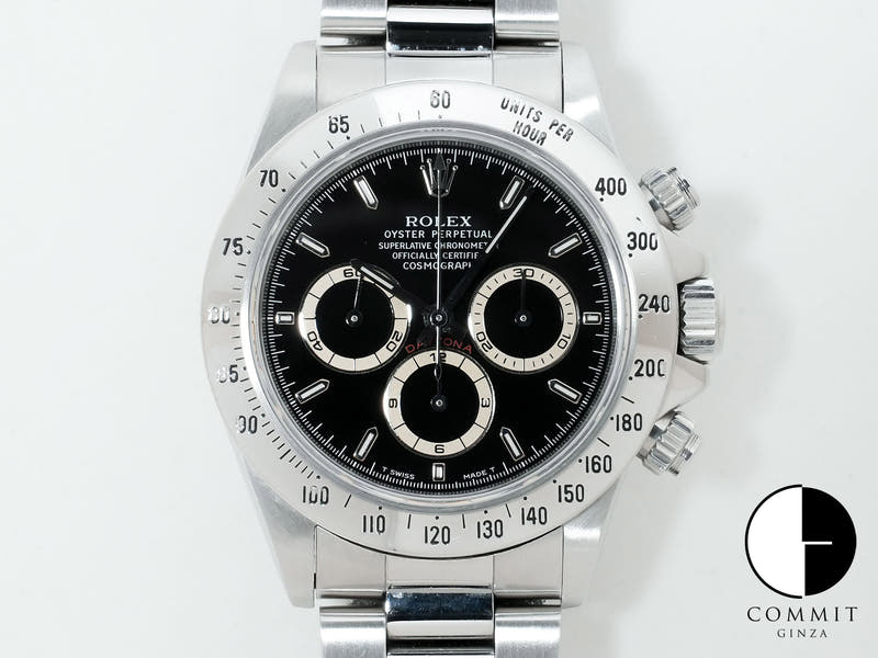 ロレックス デイトナ エルプリメロ Ref.16520 SS ブラック文字盤 中古 mfa93uxq
