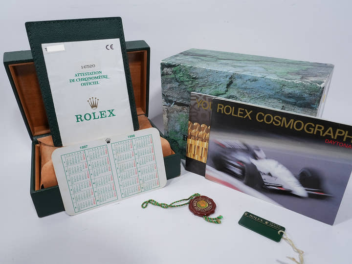 Rolex Daytona El Primero Ref. 16520 Stainless Steel Black Dial