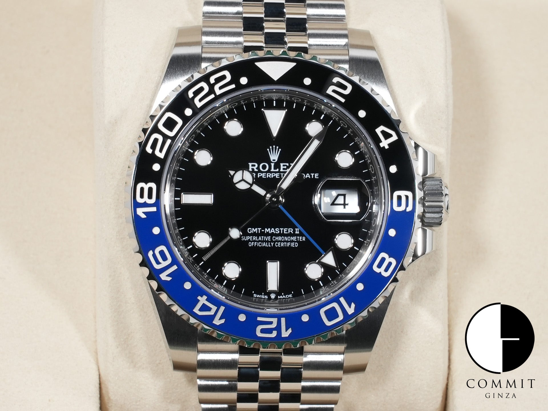 Rolex GMT Master II Ref.126710BLNR SS Black Dial Jubilee Bracelet Unused pkqdvjwi