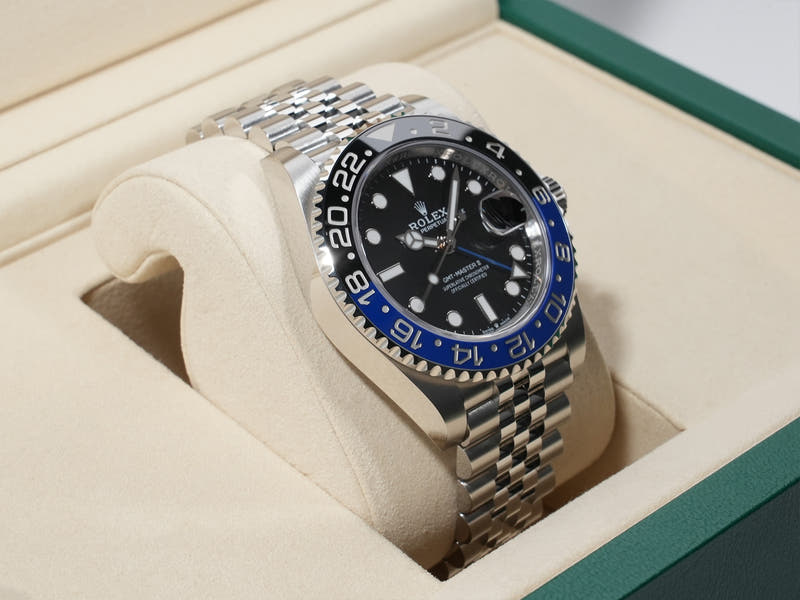 Rolex GMT Master II Ref.126710BLNR SS Black Dial Jubilee Bracelet Unused pkqdvjwi