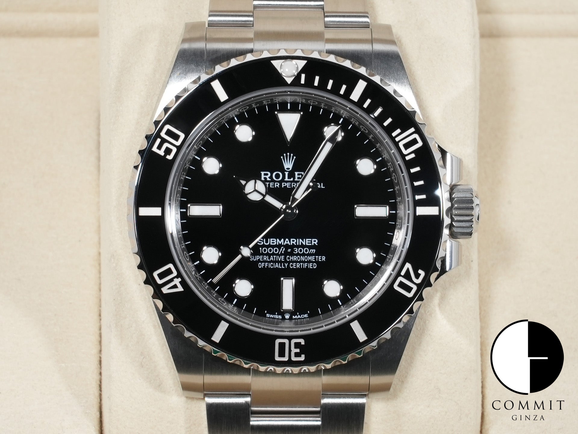 Rolex Submariner No Date Ref.124060 SS Black Dial Unused wkcdjca9