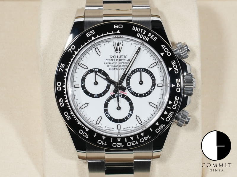 ロレックス デイトナ Ref.126500LN SS ホワイト文字盤 未使用 nr4a492c