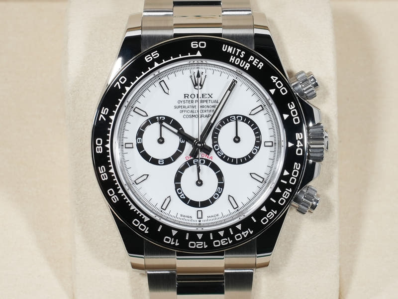 ロレックス デイトナ Ref.126500LN SS ホワイト文字盤 未使用 nr4a492c
