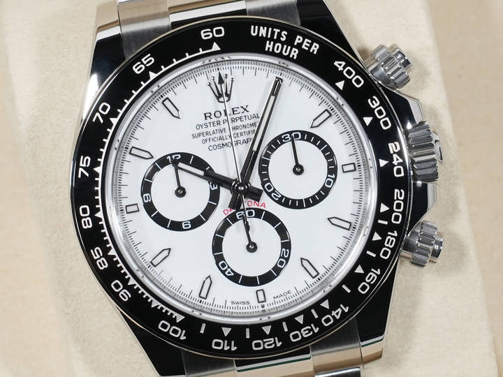 ロレックス デイトナ Ref.126500LN ステンレススチール ホワイト文字盤