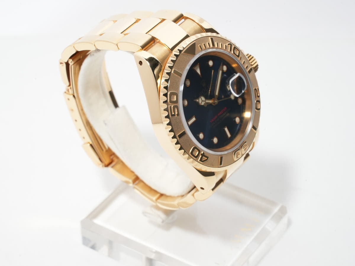 Rolex Yacht-Master Ref.16628 18KYG Blue Dial Used vorur9gz