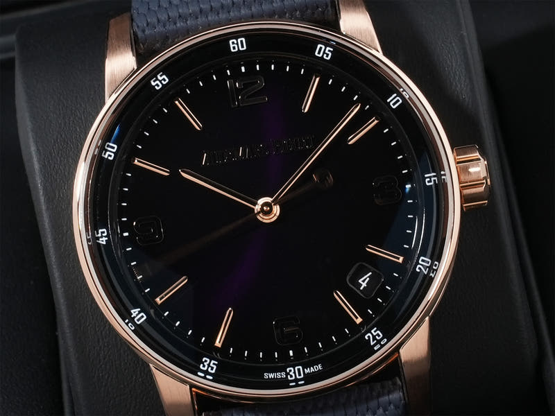 Audemars Piguet CODE 11.59 by Audemars Piguet Ref.15210OR.OO.A616CR.01 18KPG Purple Dial Used ytx5hov7