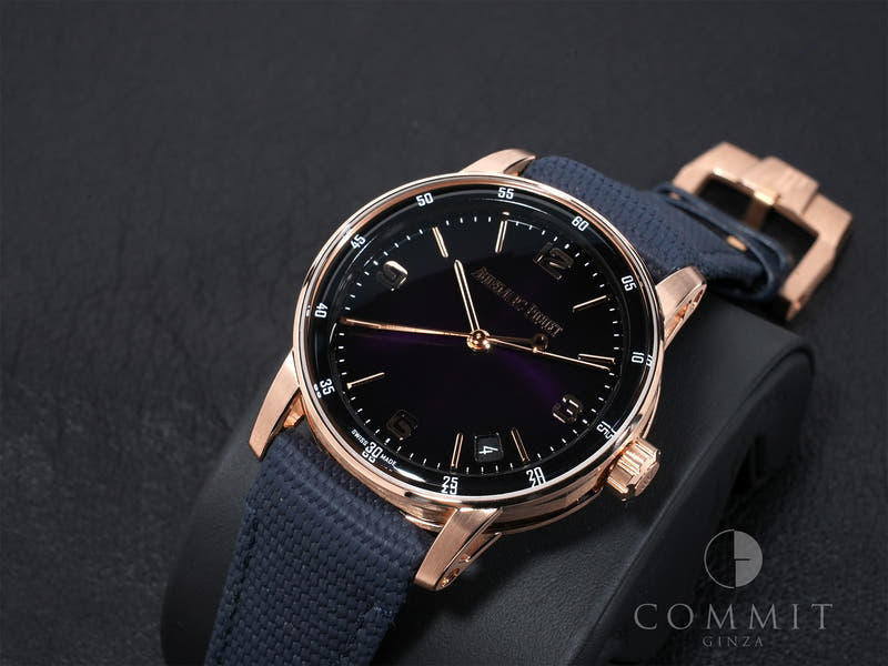 Audemars Piguet CODE 11.59 by Audemars Piguet Ref.15210OR.OO.A616CR.01 18KPG Purple Dial Used ytx5hov7