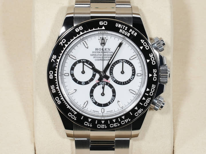 ロレックス デイトナ Ref.126500LN ステンレススチール ホワイト文字盤