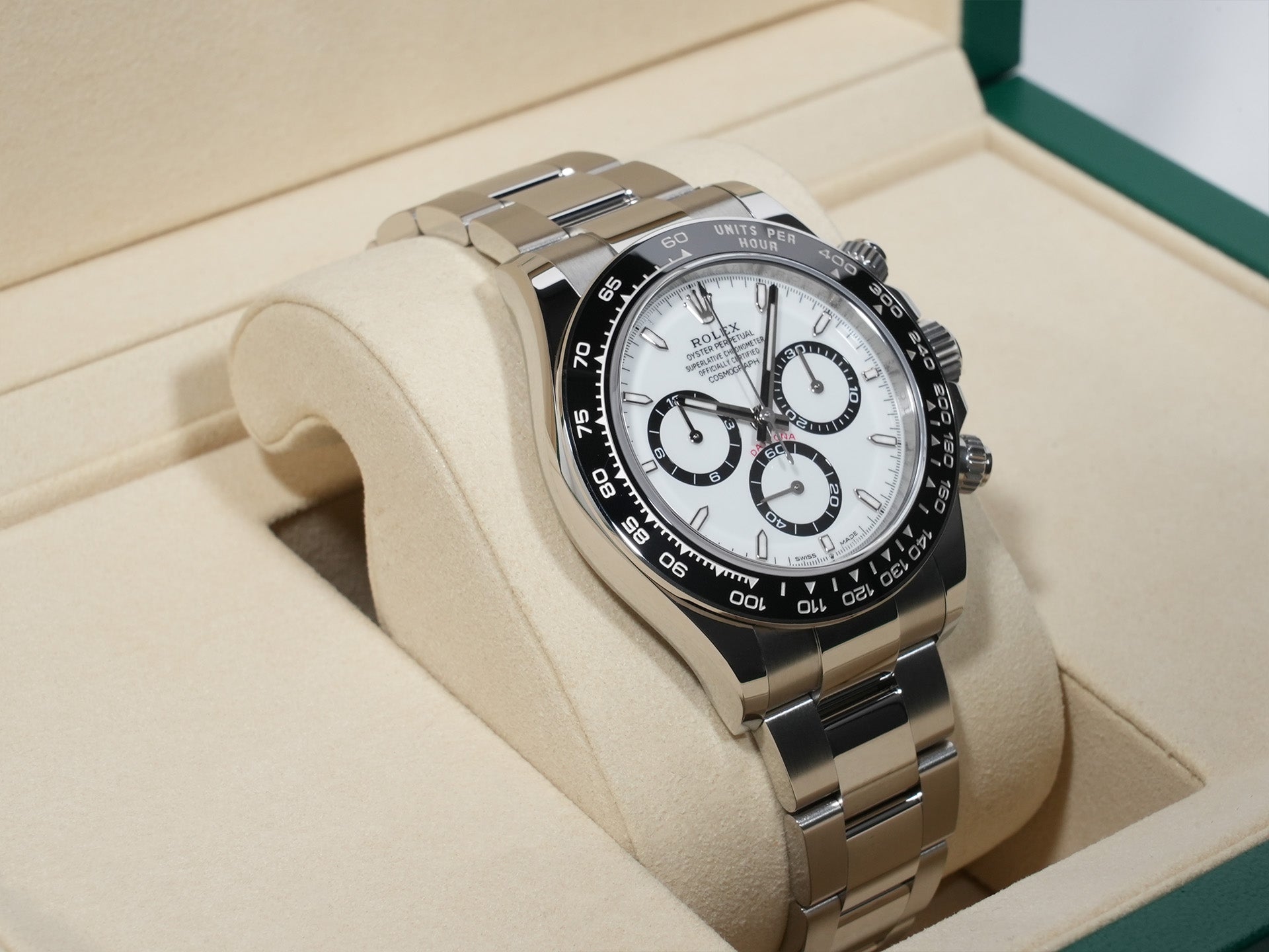 ロレックス デイトナ Ref.126500LN ステンレススチール ホワイト文字盤