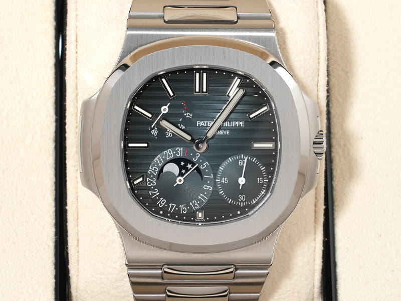 Patek Philippe Nautilus Petite Complication Ref.5712/1A-001 SS Blue Dial Unused ie5kxszn
