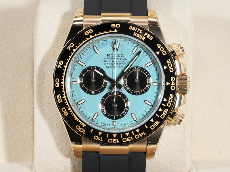 ロレックス デイトナ Ref.126518LN 18KYG ターコイズブルー文字盤 未使用 xsrwp3uq