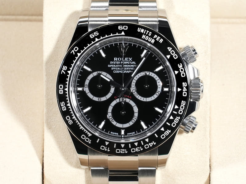 ロレックス デイトナ Ref.126500LN SS ブラック文字盤 未使用 ci4o2ft3