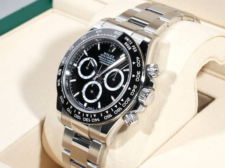ロレックス デイトナ Ref.126500LN ステンレススチール ブラック文字盤