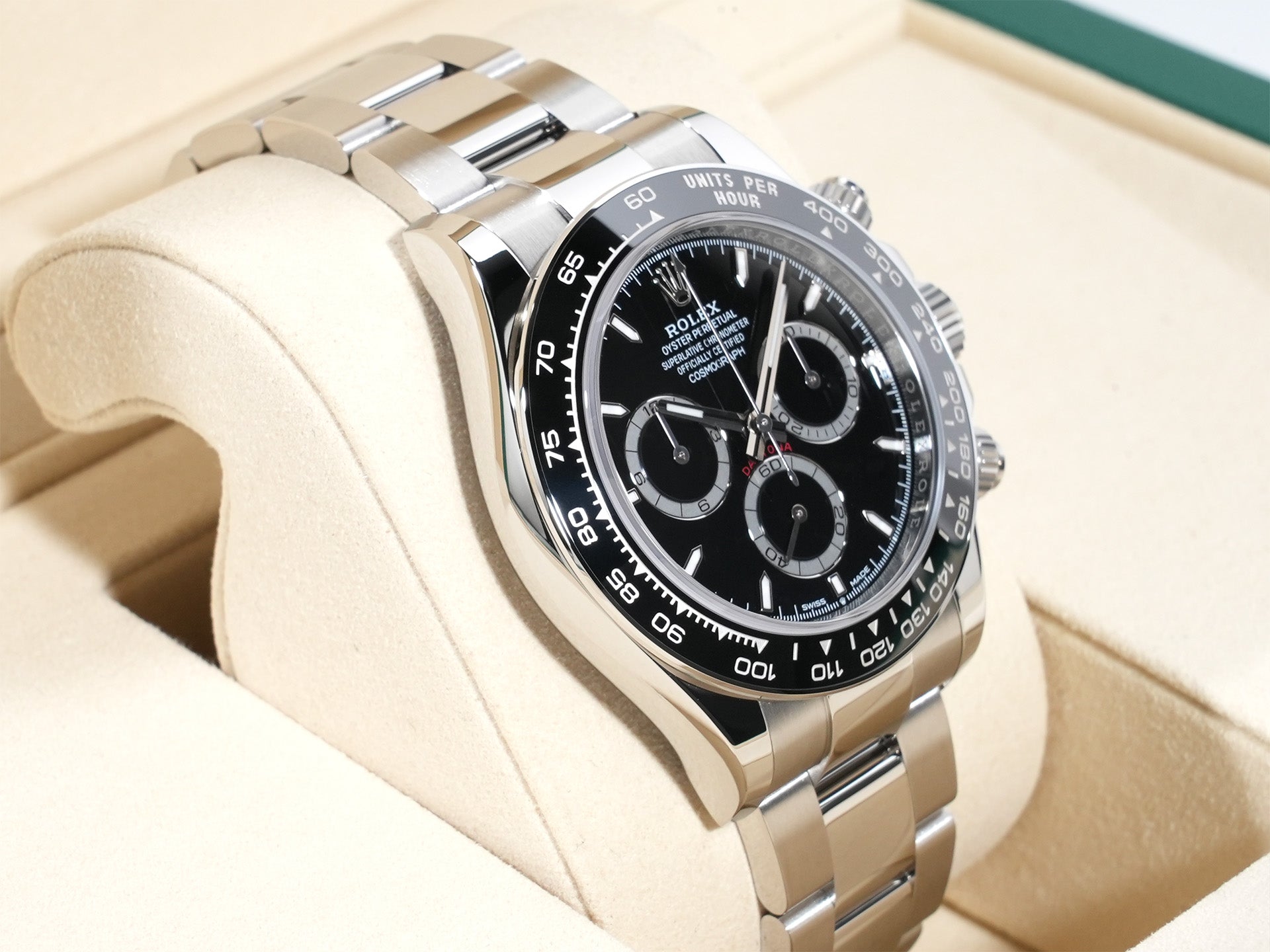 ロレックス デイトナ Ref.126500LN SS ブラック文字盤 未使用 cixithoo