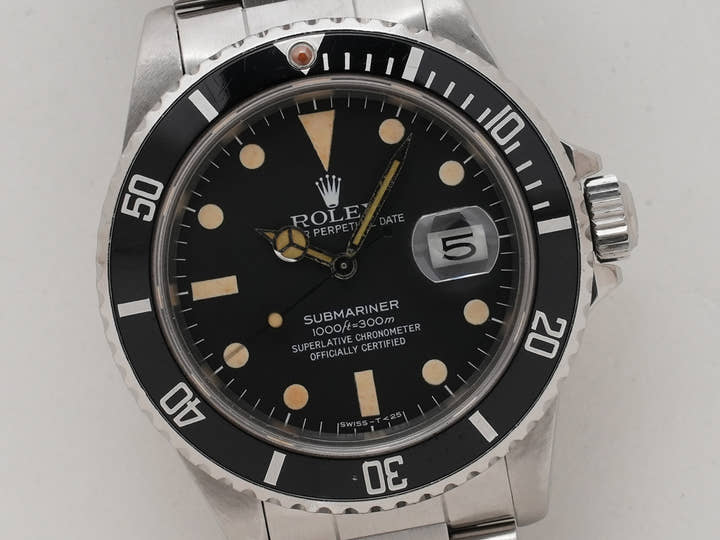 ロレックス サブマリーナー デイト Ref.16800 ステンレススチール ブラック文字盤 中古 opds4fmm