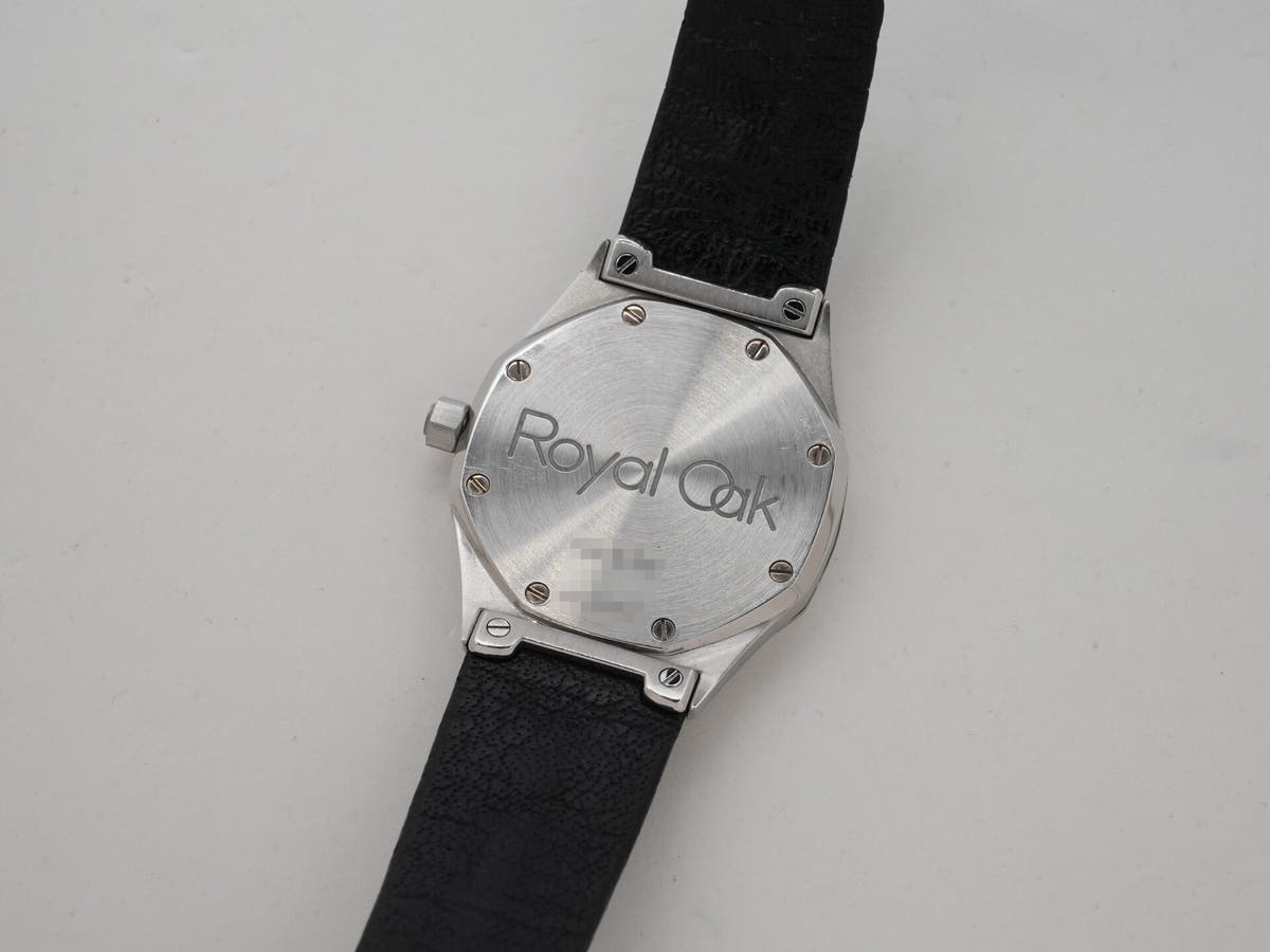 オーデマピゲ ロイヤルオーク キュイール Ref.14800ST SS ブルー文字盤 中古 8iba7qbs