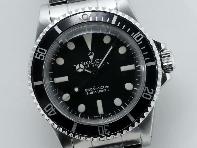 ロレックス サブマリーナー Ref.5513 SS ブラック文字盤 中古 dovbno4w