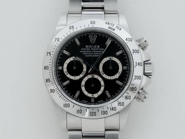 ロレックス デイトナ エルプリメロ Ref.16520 ステンレススチール ブラック文字盤