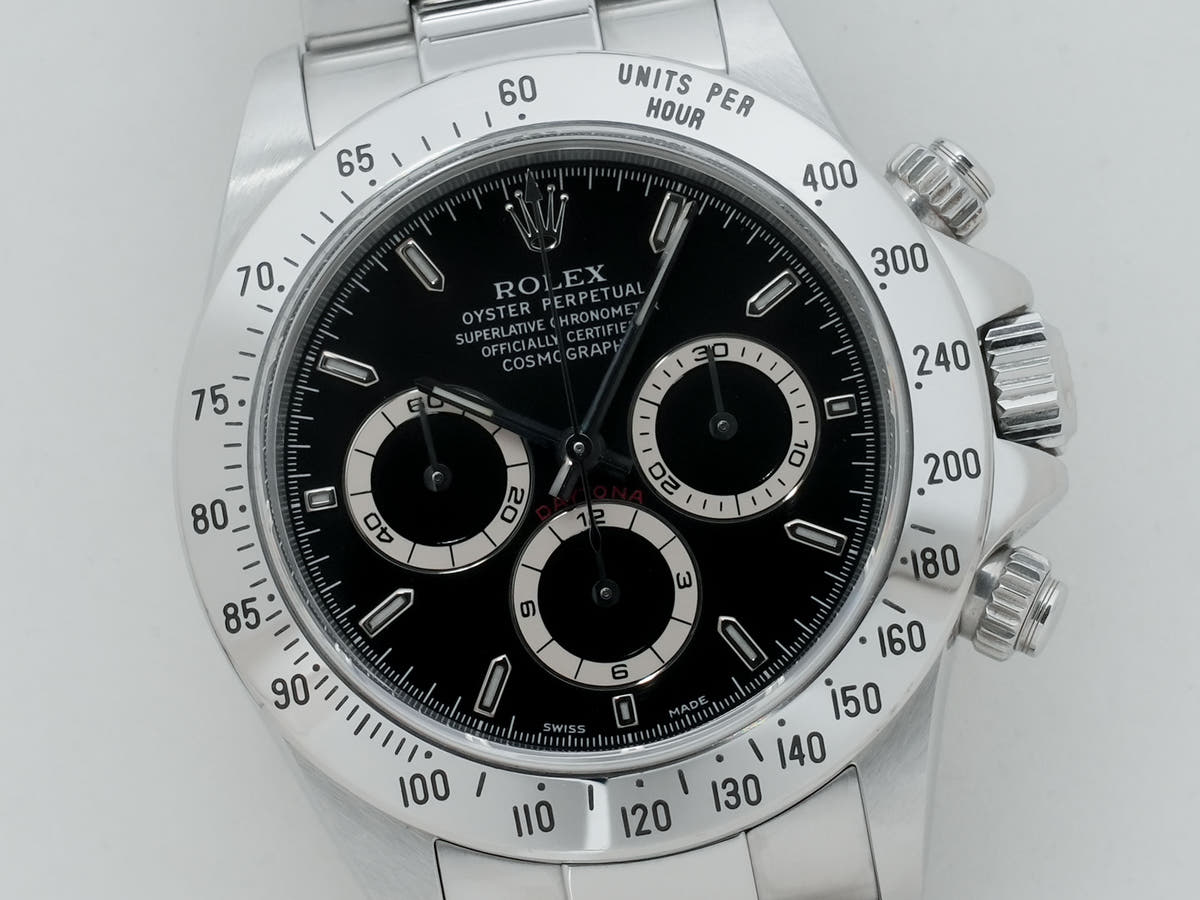 ロレックス デイトナ エルプリメロ Ref.16520 SS ブラック文字盤 中古 in8pq236