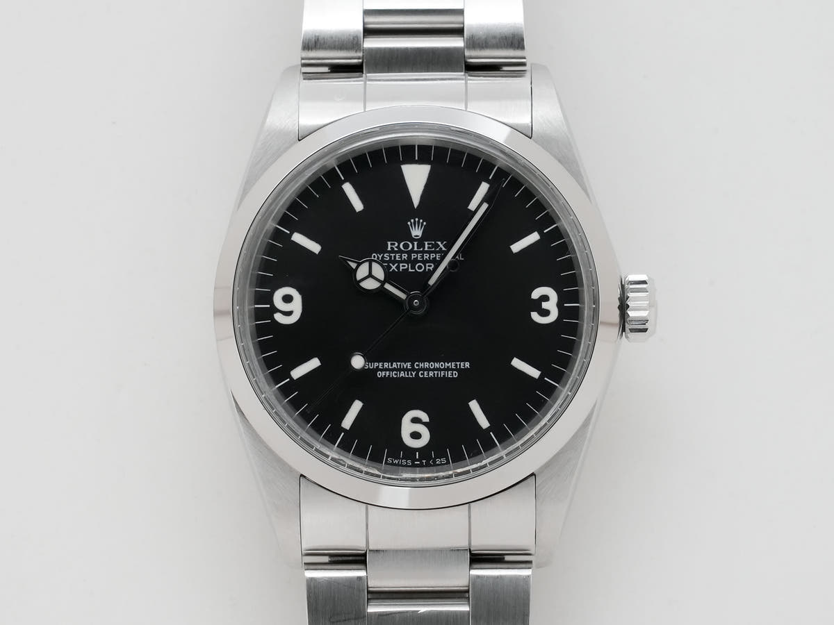 ロレックス エクスプローラーI Ref.1016 SS ブラック文字盤 中古 6gvrz25s