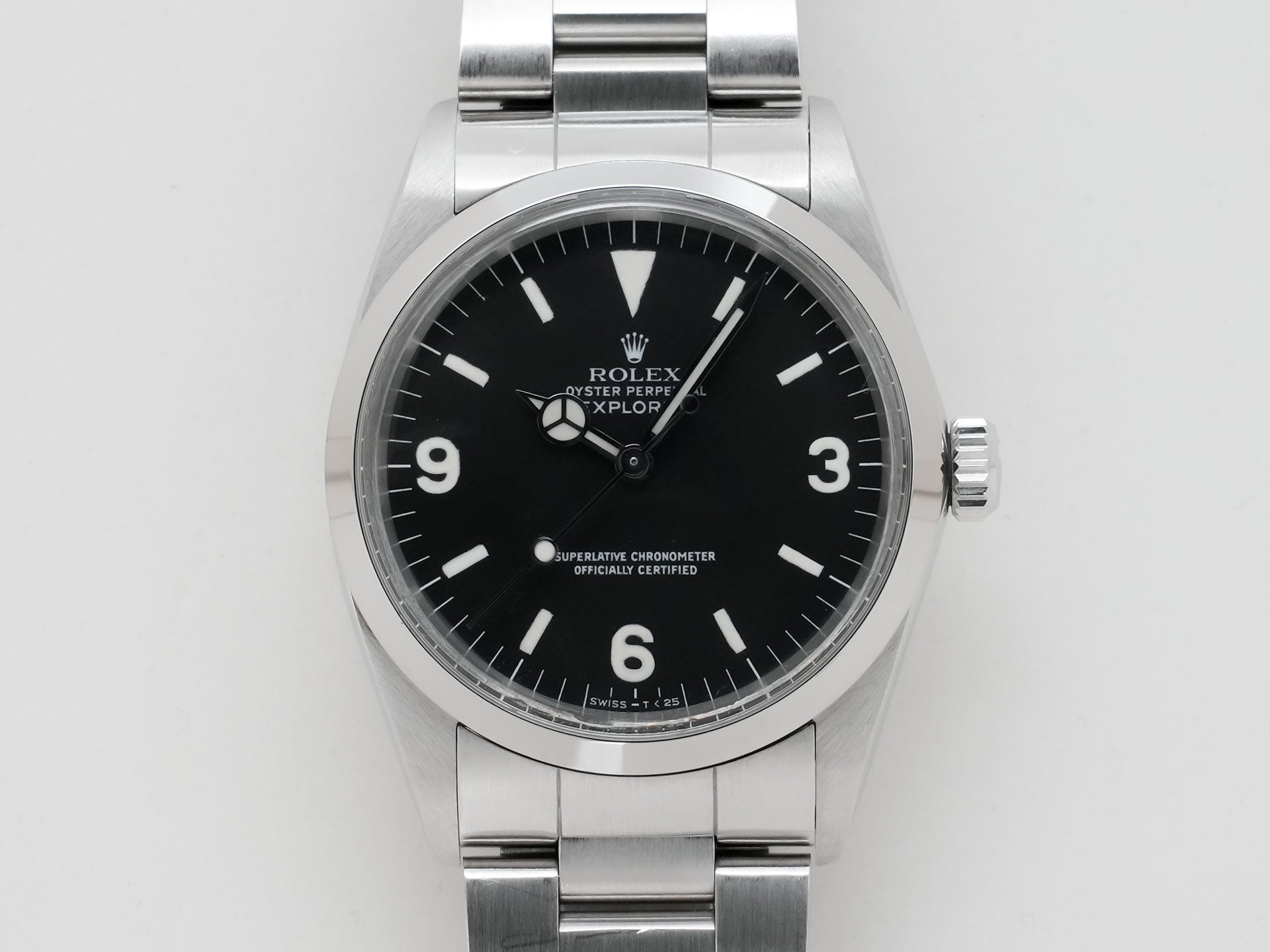 ロレックス エクスプローラーI Ref.1016 SS ブラック文字盤 中古 6gvrz25s