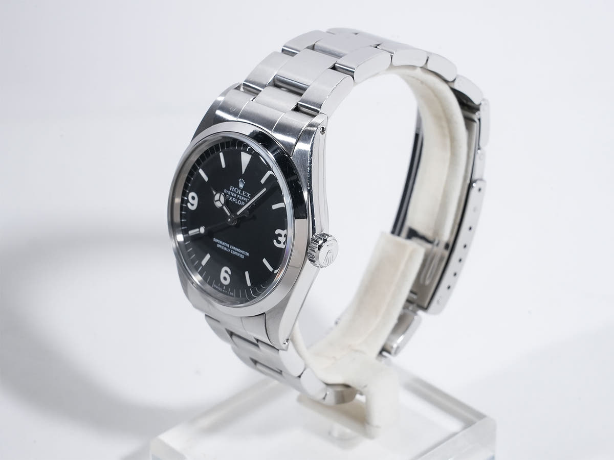 ロレックス エクスプローラーI Ref.1016 SS ブラック文字盤 中古 6gvrz25s