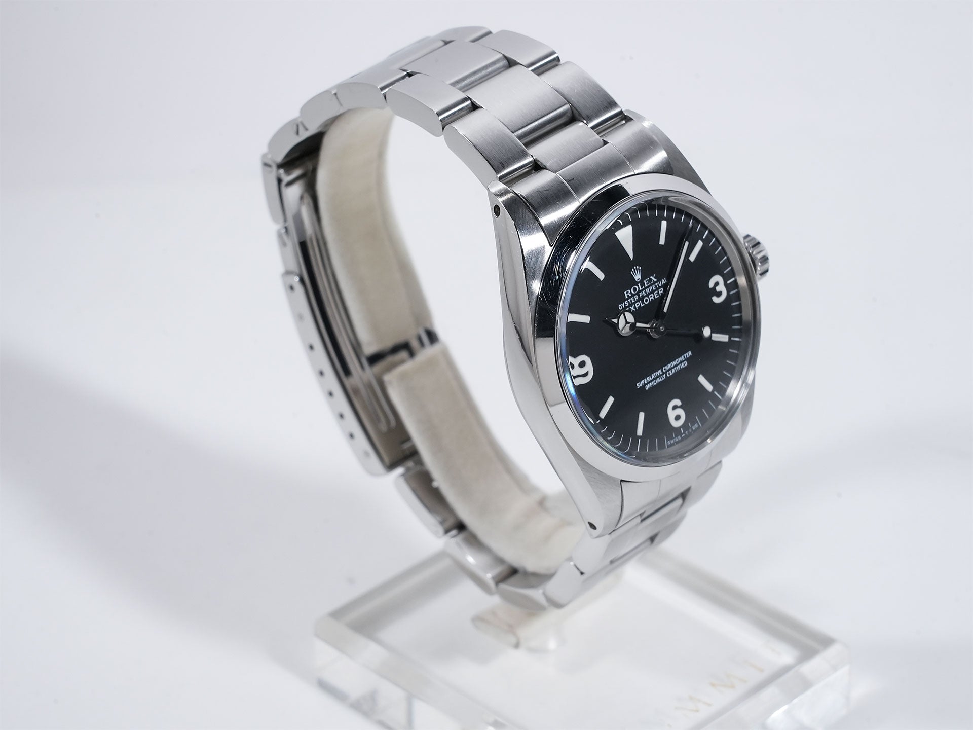 ロレックス エクスプローラーI Ref.1016 SS ブラック文字盤 中古 6gvrz25s