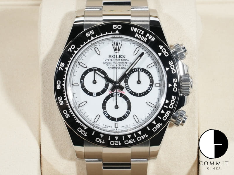 ロレックス デイトナ Ref.126500LN SS ホワイト文字盤 未使用 f9soics4