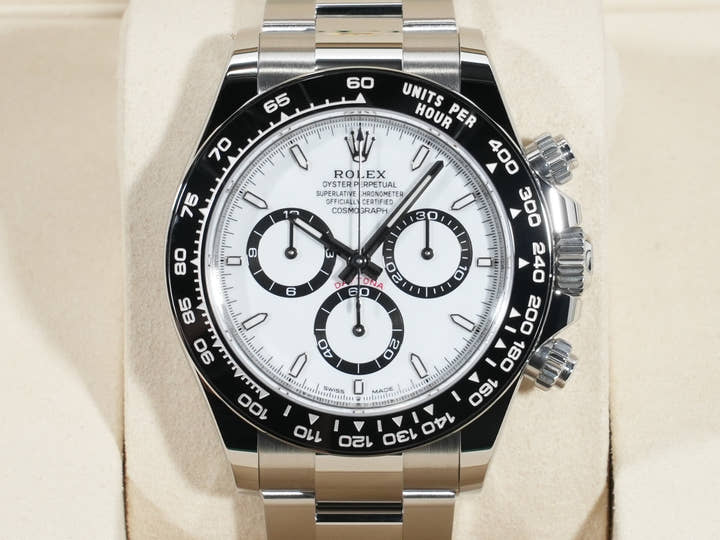 ロレックス デイトナ Ref.126500LN ステンレススチール ホワイト文字盤