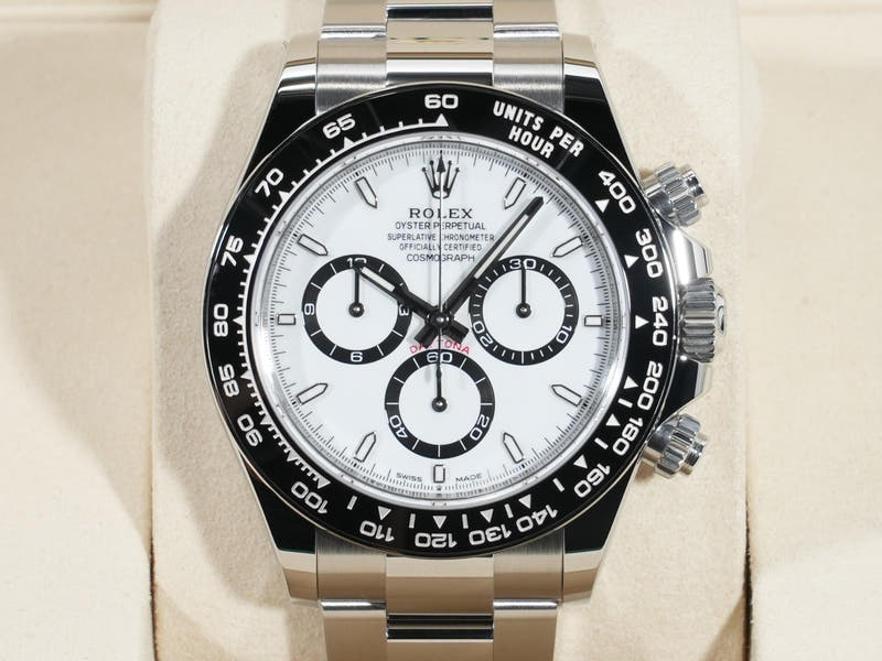 ロレックス デイトナ Ref.126500LN SS ホワイト文字盤 未使用 f9soics4