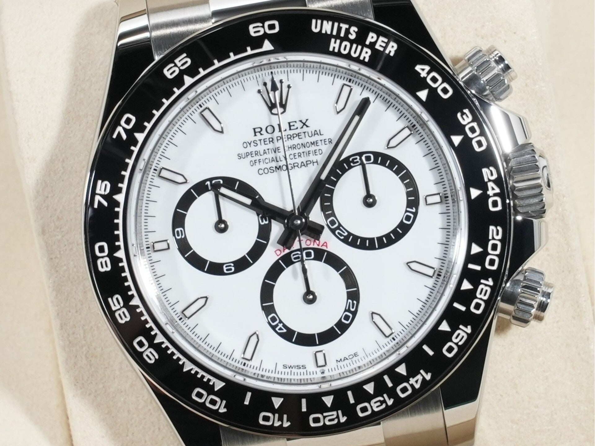 ロレックス デイトナ Ref.126500LN SS ホワイト文字盤 未使用 f9soics4