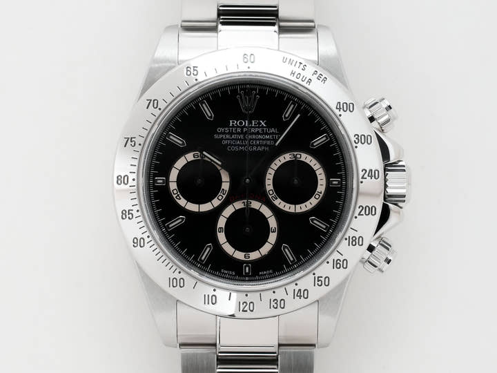 ロレックス デイトナ エルプリメロ Ref.16520 ステンレススチール ブラック文字盤