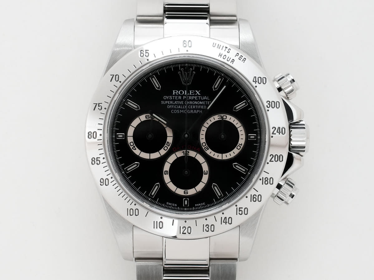 ロレックス デイトナ エルプリメロ Ref.16520 SS ブラック文字盤 美中古 6o9g4aob