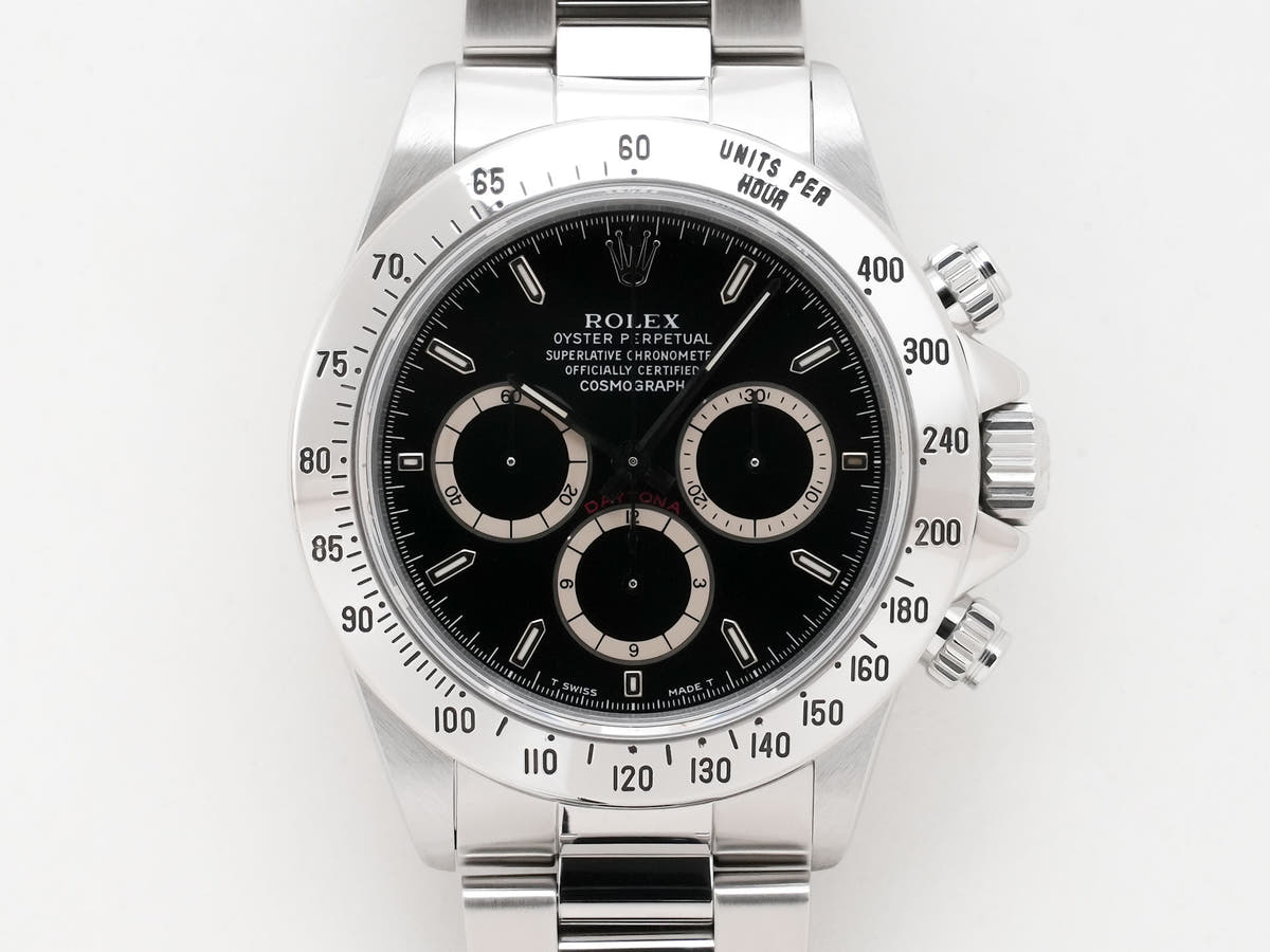 ロレックス デイトナ エルプリメロ Ref.16520 SS ブラック文字盤 美中古 26vu44ge
