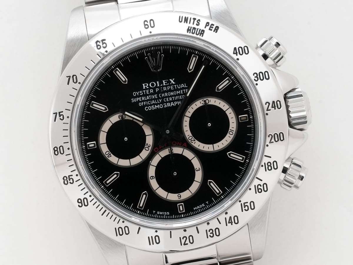 ロレックス デイトナ エルプリメロ Ref.16520 SS ブラック文字盤 美中古 26vu44ge