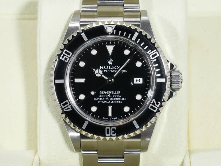 ロレックス シードゥエラー Ref.16600 ステンレススチール ブラック文字盤