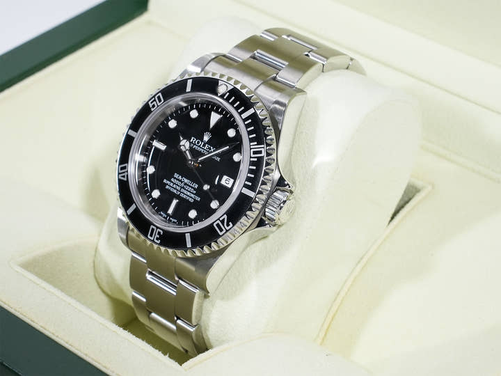 ロレックス シードゥエラー Ref.16600 ステンレススチール ブラック文字盤