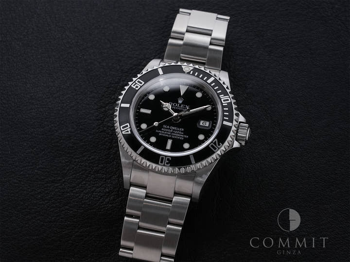 ロレックス シードゥエラー Ref.16600 ステンレススチール ブラック文字盤