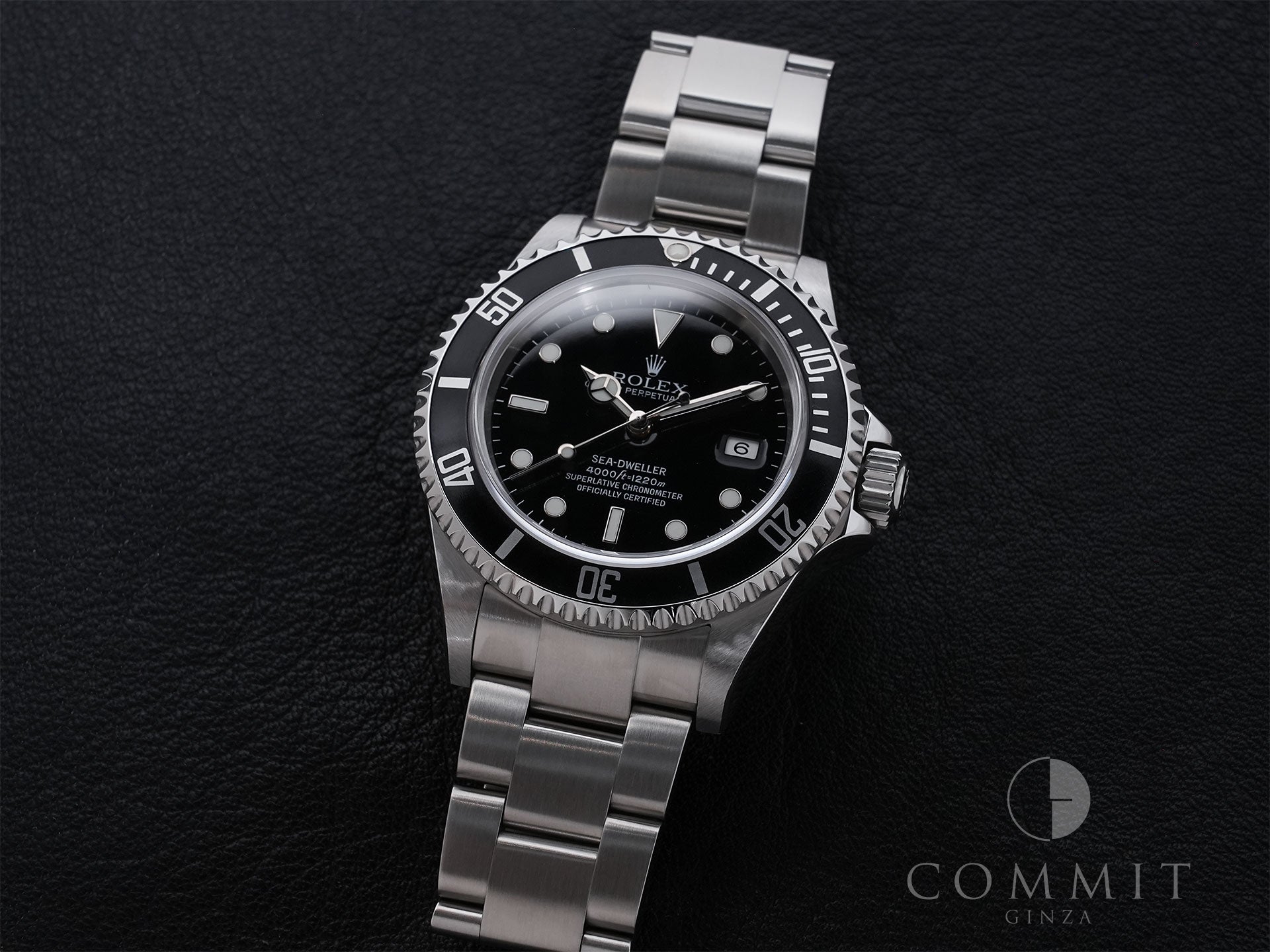 ロレックス シードゥエラー Ref.16600 SS ブラック文字盤 美中古 np3qrz4j