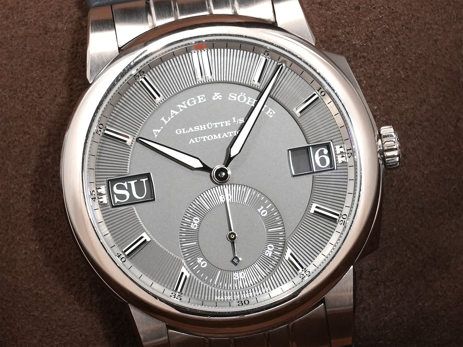 A. Lange &amp; Söhne Odysseus Ref.363.068 18KWG Grey Dial Used yibuwand