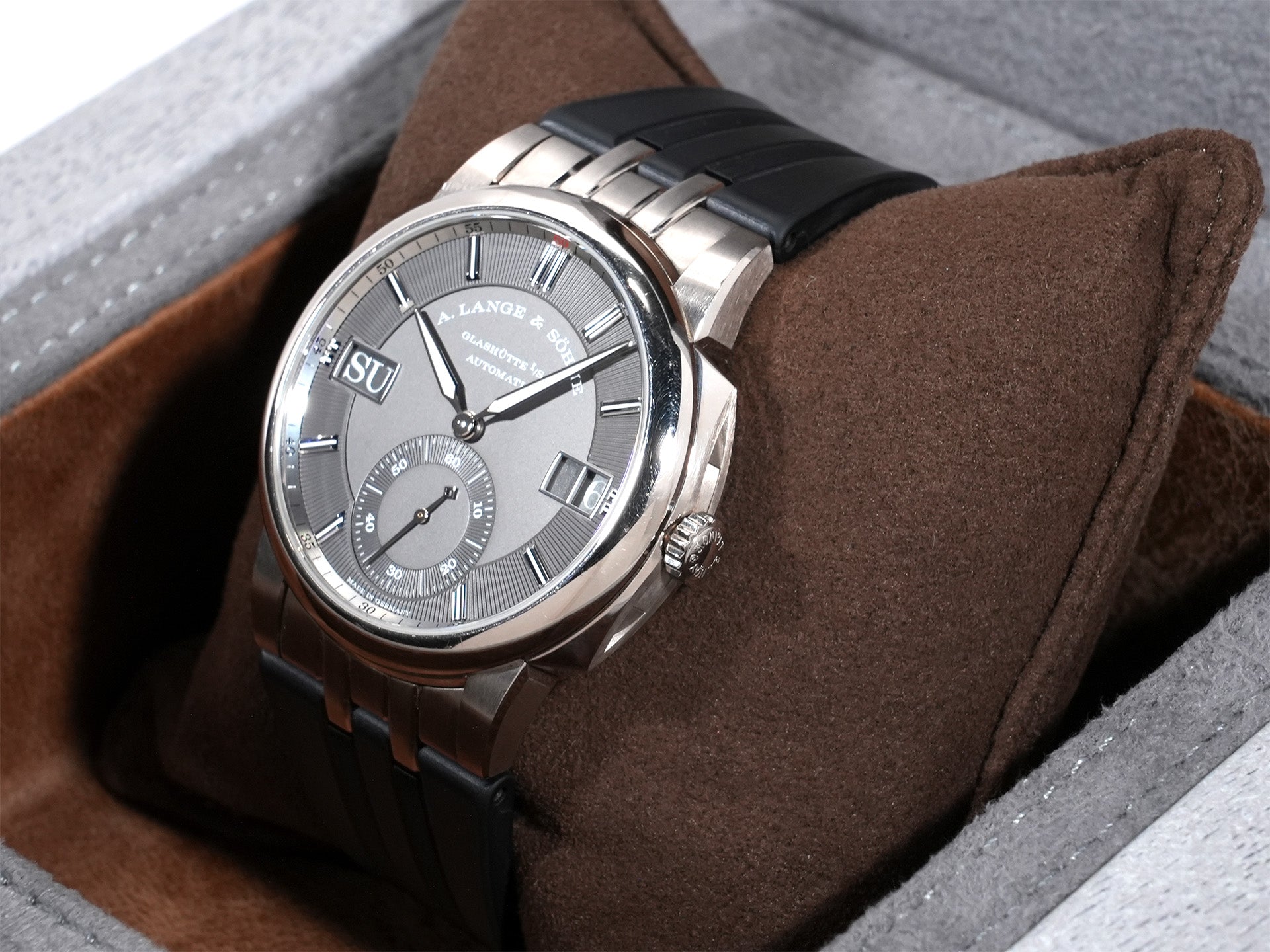 A. Lange &amp; Söhne Odysseus Ref.363.068 18KWG Grey Dial Used yibuwand