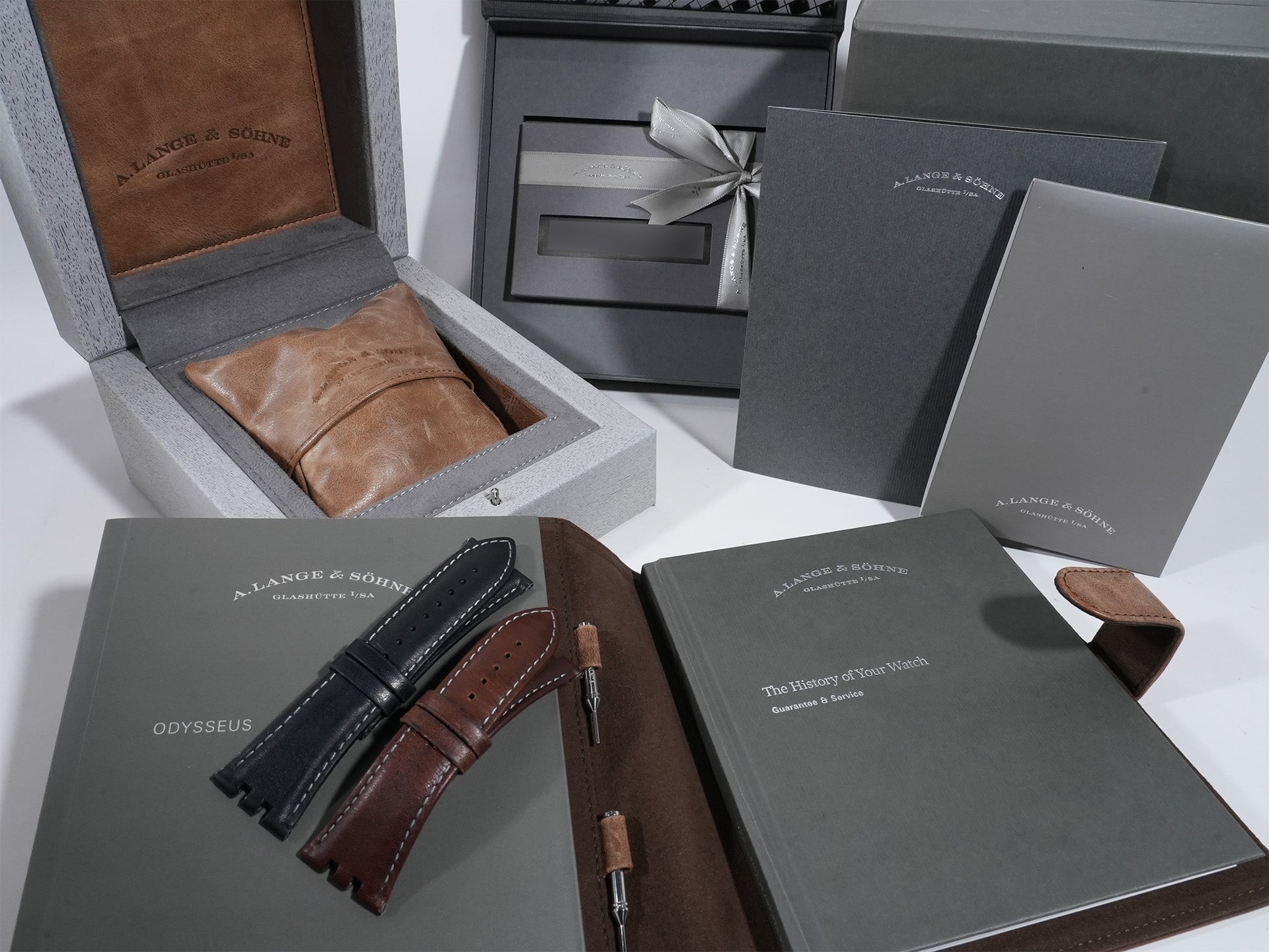 A. Lange &amp; Söhne Odysseus Ref.363.068 18KWG Grey Dial Used yibuwand