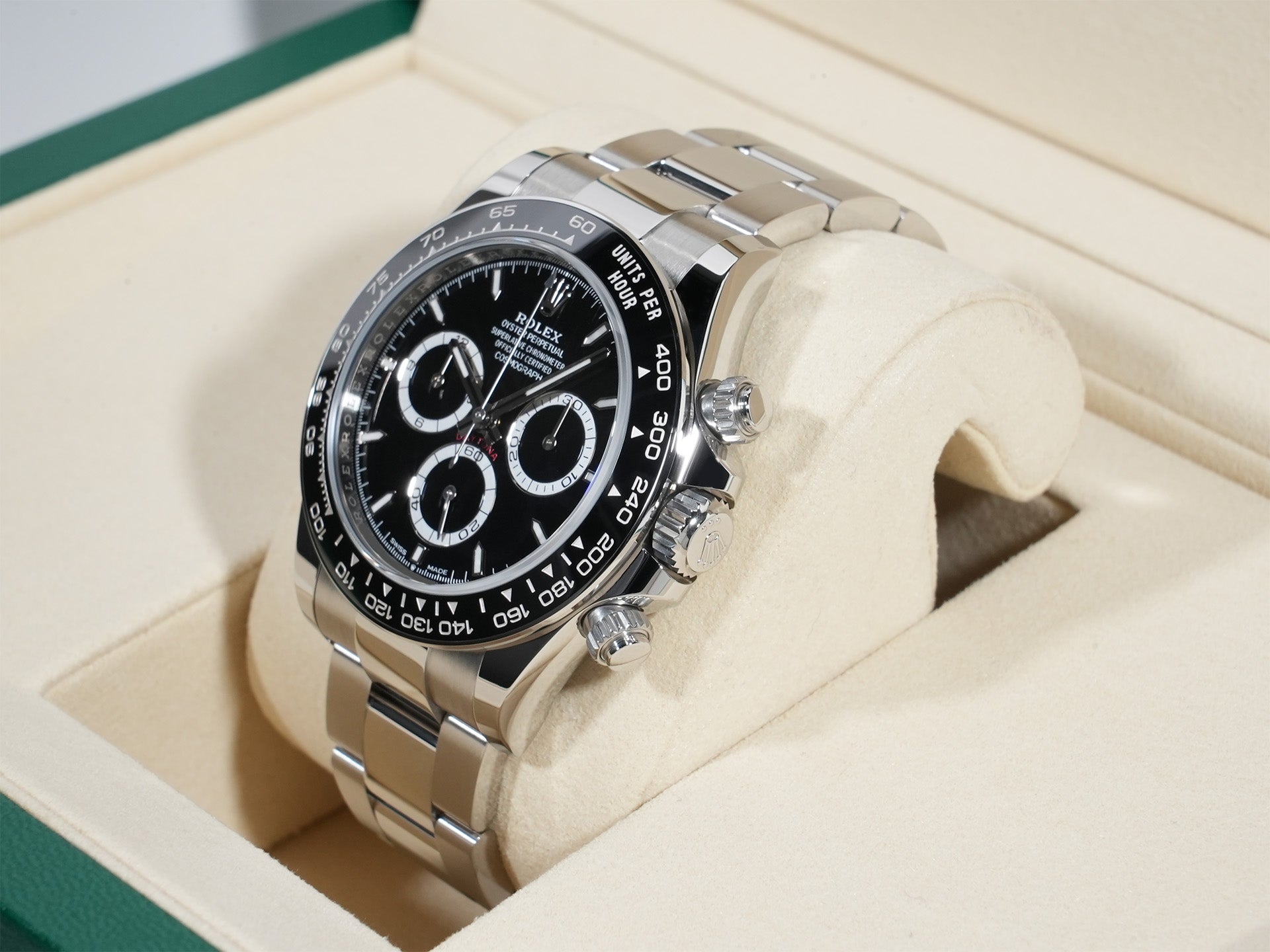 ロレックス デイトナ Ref.126500LN ステンレススチール ブラック文字盤