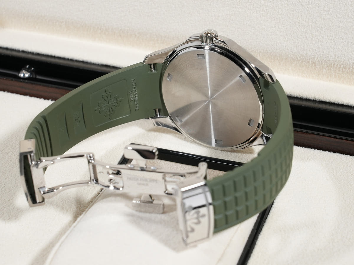パテックフィリップ アクアノート Ref.5267/200A-011 SS カーキグリーン文字盤 美中古 s6c75zxx