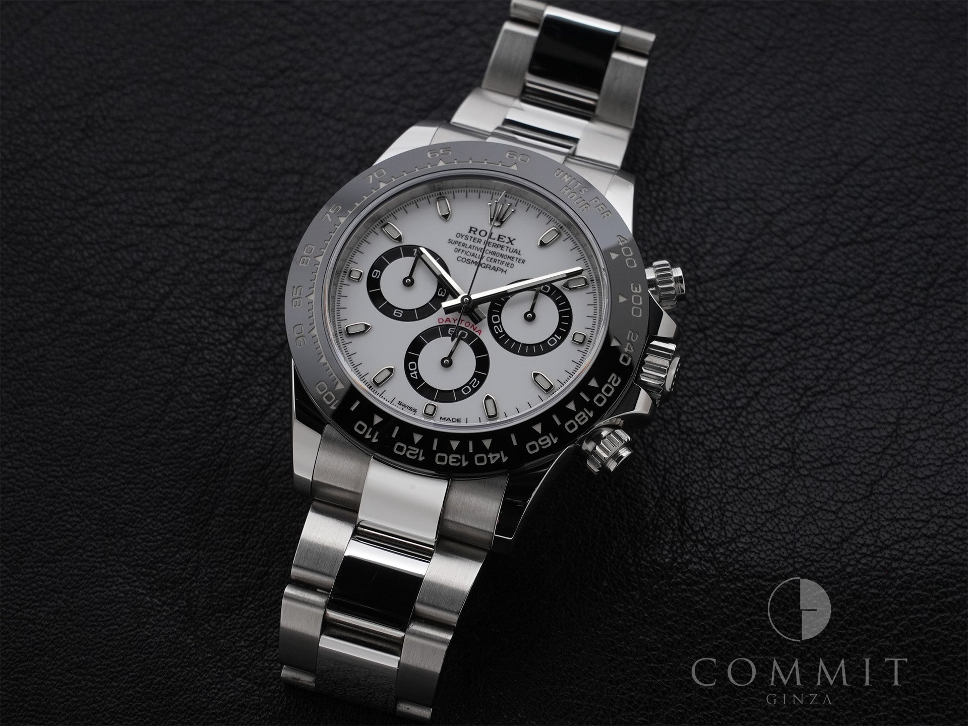 Rolex Daytona Ref.116500LN SS White Dial Used 3m8w9tr6